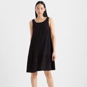 Clearance! Club Monaco Layered Tuck Dress Black NWT